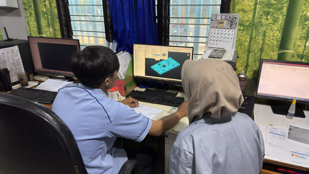 Belajar CNC Milling melalui Praktik Pembuatan Mould