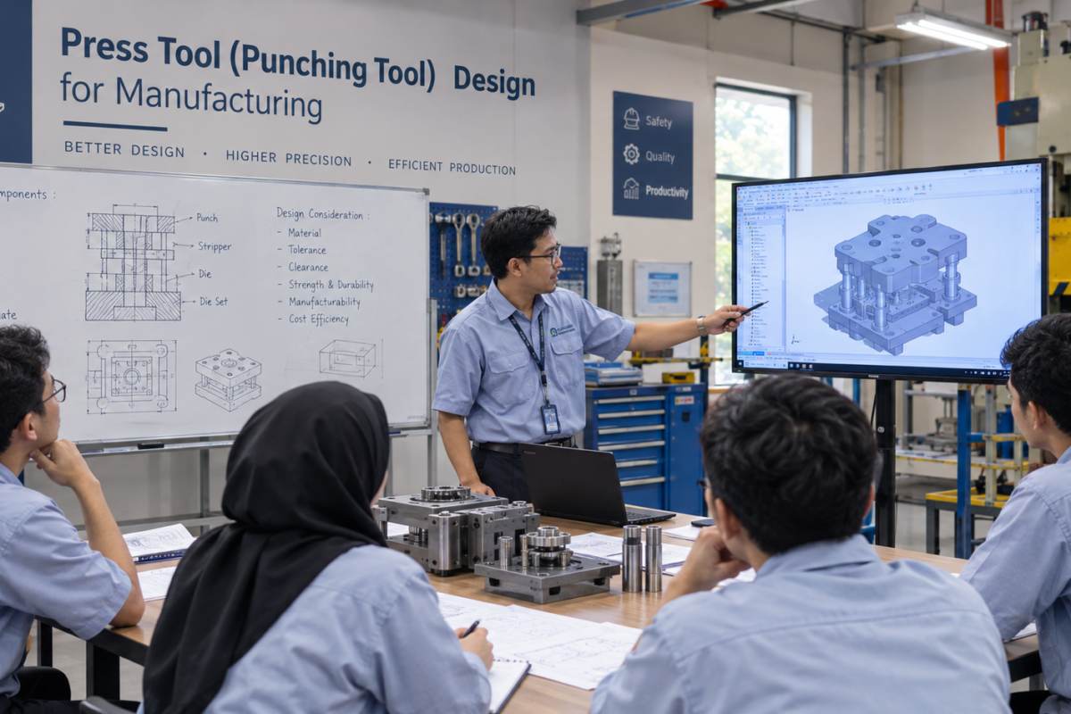 Press Tool (Punching Tool) Design for Manufacturing
