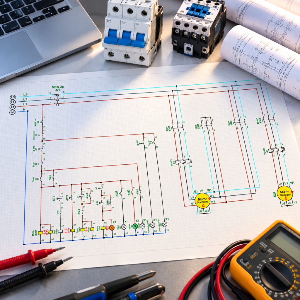 pelatihan gambar elektrik